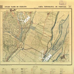 CARTA DOS ARREDORES DE LISBOA - Foglio 45C