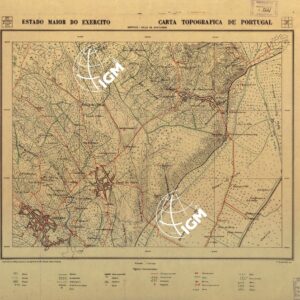 CARTA DOS ARREDORES DE LISBOA - Foglio 50C