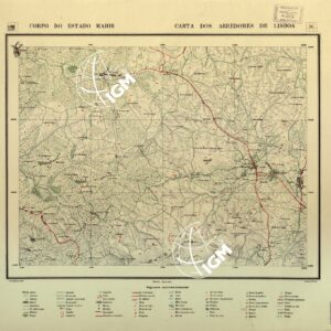 CARTA DOS ARREDORES DE LISBOA - Foglio 55