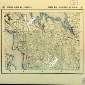CARTA DOS ARREDORES DE LISBOA - Folgio 66