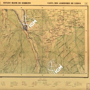 CARTA DOS ARREDORES DE LISBOA - Foglio 71