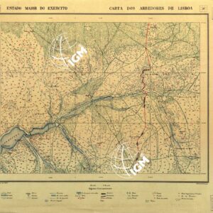 CARTA DOS ARREDORES DE LISBOA - Foglio 77