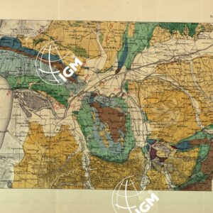 CARTA E CORTES GEOLOGICOS Serras de Buarcos e Verride.