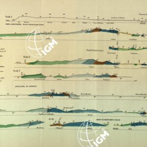 CARTA E CORTES GEOLOGICOS Serras de Buarcos e Vereride.