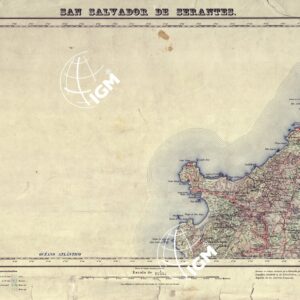 MAPA TOPOGRAFICO DE ESPANA - Gijon - Foglio 14