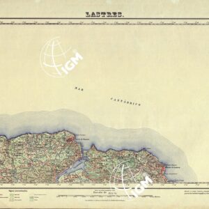 MAPA TOPOGRAFICO DE ESPANA - Comillas - Foglio 33
