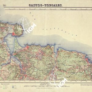 MAPA TOPOGRAFICO DE ESPANA - Jaizquivel - Foglio 40