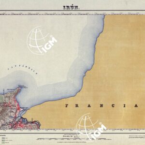 MAPA TOPOGRAFICO DE ESPANA - Cabezon de la Sal - Foglio 57