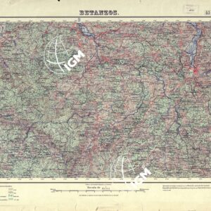 MAPA TOPOGRAFICO DE ESPANA - Los Corrales de Buelna - Foglio 58