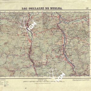 MAPA TOPOGRAFICO DE ESPANA - Bilbao - Foglio 61