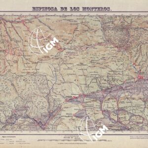 MAPA TOPOGRAFICO DE ESPANA - Sumbilla - Foglio 90
