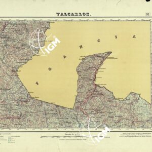 MAPA TOPOGRAFICO DE ESPANA - Camporredondo de Alba - Foglio 106