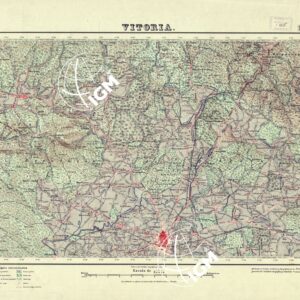 MAPA TOPOGRAFICO DE ESPANA - Vitoria - Foglio 112