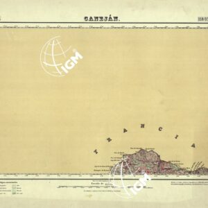 MAPA TOPOGRAFICO DE ESPANA - Canejan - Foglio 118 Bis