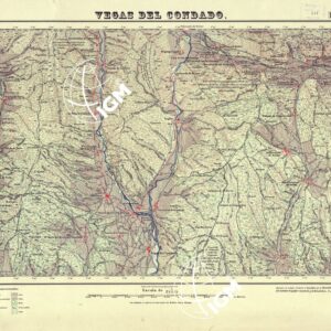 MAPA TOPOGRAFICO DE ESPANA - Vegas del Condado - Foglio 130