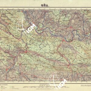 MAPA TOPOGRAFICO DE ESPANA - Ona - Foglio 136