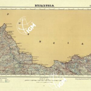 MAPA TOPOGRAFICO DE ESPANA - Bujaruelo - Foglio 146