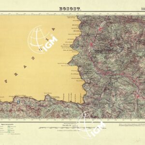 MAPA TOPOGRAFICO DE ESPANA - Bosost - Foglio 148