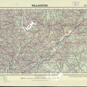 MAPA TOPOGRAFICO DE ESPANA - Gradefes - Foglio 162