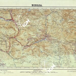 MAPA TOPOGRAFICO DE ESPANA - Bielsa - Foglio 179
