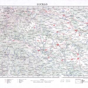 MAPA TOPOGRAFICO DE ESPANA - Lucillo - Foglio 192