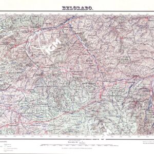 MAPA TOPOGRAFICO DE ESPANA - Belorado - Foglio 201