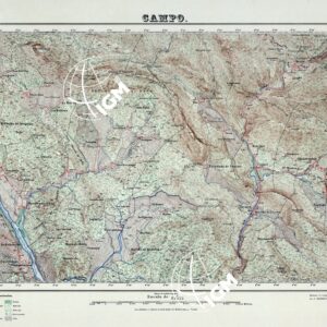 MAPA TOPOGRAFICO DE ESPANA - Campo - Foglio 212