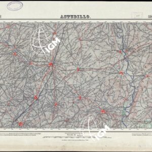 MAPA TOPOGRAFICO DE ESPANA - Astudillo - Foglio 236