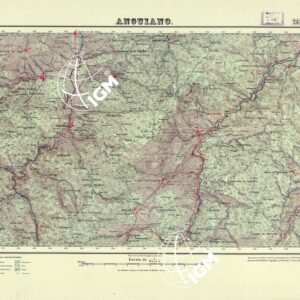 MAPA TOPOGRAFICO DE ESPANA - Anguiano - Foglio 241