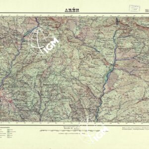 MAPA TOPOGRAFICO DE ESPANA - Aren - Foglio 251
