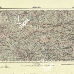 MAPA TOPOGRAFICO DE ESPANA - Gosol - Foglio 254