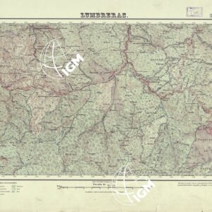 MAPA TOPOGRAFICO DE ESPANA - Lumbreras - Foglio 279