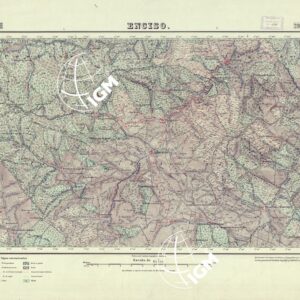 MAPA TOPOGRAFICO DE ESPANA - Enciso - Foglio 280
