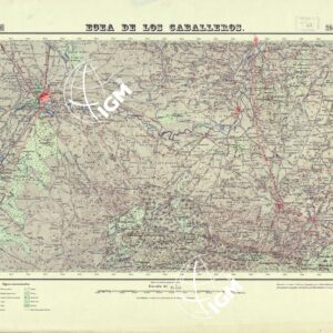 MAPA TOPOGRAFICO DE ESPANA - Egea de los Caballeros - Foglio 284