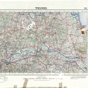 MAPA TOPOGRAFICO DE ESPANA - Verges - Foglio 296