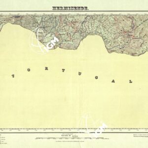 MAPA TOPOGRAFICO DE ESPANA - Hermisende - Foglio 304