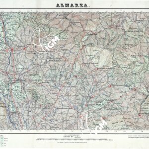 MAPA TOPOGRAFICO DE ESPANA - Almarza - Foglio 318