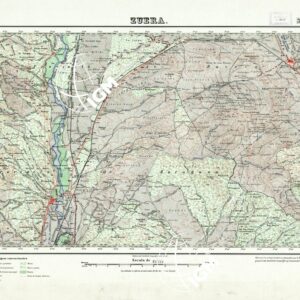 MAPA TOPOGRAFICO DE ESPANA - Zuera - Foglio 323