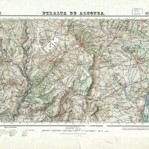 MAPA TOPOGRAFICO DE ESPANA - Peralta de Alcofea - Foglio 325
