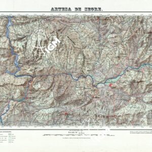 MAPA TOPOGRAFICO DE ESPANA - Artesa de Segre - Foglio 328