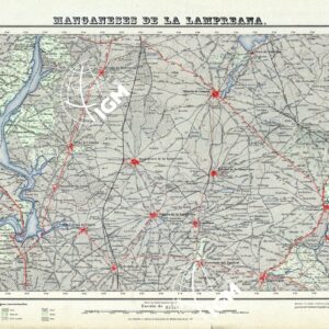MAPA TOPOGRAFICO DE ESPANA - Manganeses de la Lampreana - Foglio 340