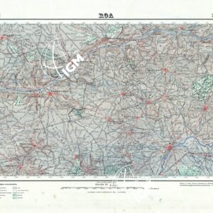 MAPA TOPOGRAFICO DE ESPANA - Roa - Foglio 345