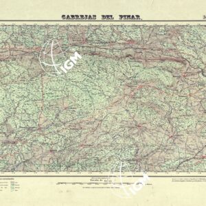 MAPA TOPOGRAFICO DE ESPANA - Cabrejas del Pinar - Foglio 349