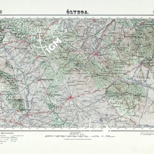 MAPA TOPOGRAFICO DE ESPANA - Olvega - Foglio 351