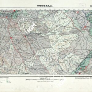 MAPA TOPOGRAFICO DE ESPANA - Pedrola - Foglio 353