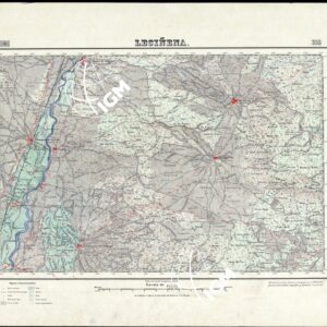 MAPA TOPOGRAFICO DE ESPANA - Lecinena - Foglio 355