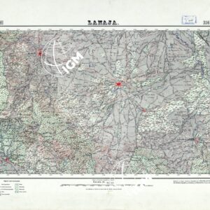 MAPA TOPOGRAFICO DE ESPANA - Lanaja - Foglio 356