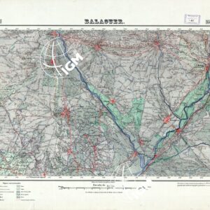 MAPA TOPOGRAFICO DE ESPANA - Belaguer - Foglio 359