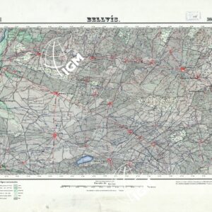 MAPA TOPOGRAFICO DE ESPANA - Bellvis - Foglio 360