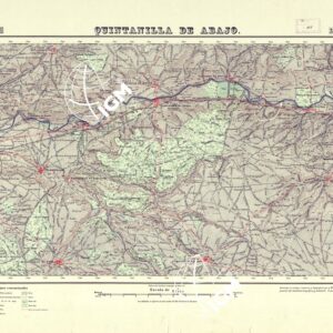 MAPA TOPOGRAFICO DE ESPANA - Quintanilla de Abajo - Foglio 373